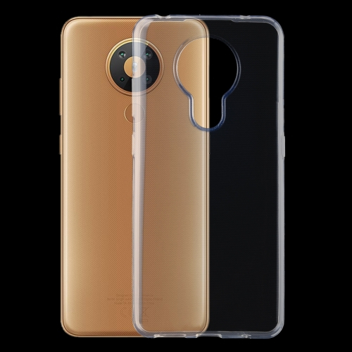 E-shop Silikónový kryt Nokia 5.3 priehľadný