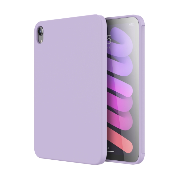 E-shop MUTURAL Silikónový obal Apple iPad mini 2021 / iPad mini 2024 fialový