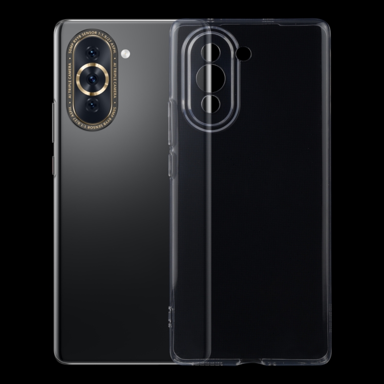 E-shop Silikónový kryt pre Huawei nova 10 priehľadný