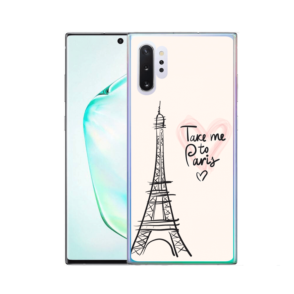 E-shop PROTEMIO MY ART Ochranný kryt Samsung Galaxy Note 10 Plus PARIS (057)