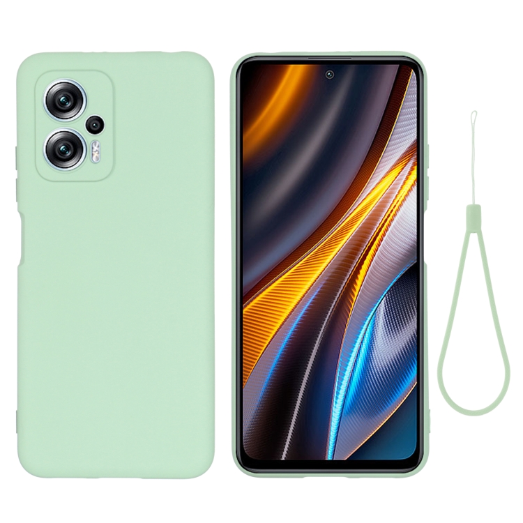 E-shop RUBBER Ochranný kryt pre Xiaomi Poco X4 GT zelený