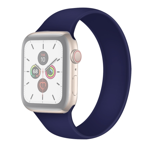 E-shop ELASTIC Remienok Apple Watch 9 / 8 / 7 (41mm) / 6 / SE / 5 / 4 (40mm) / 3 / 2 / 1 (38mm) tmavomodrý