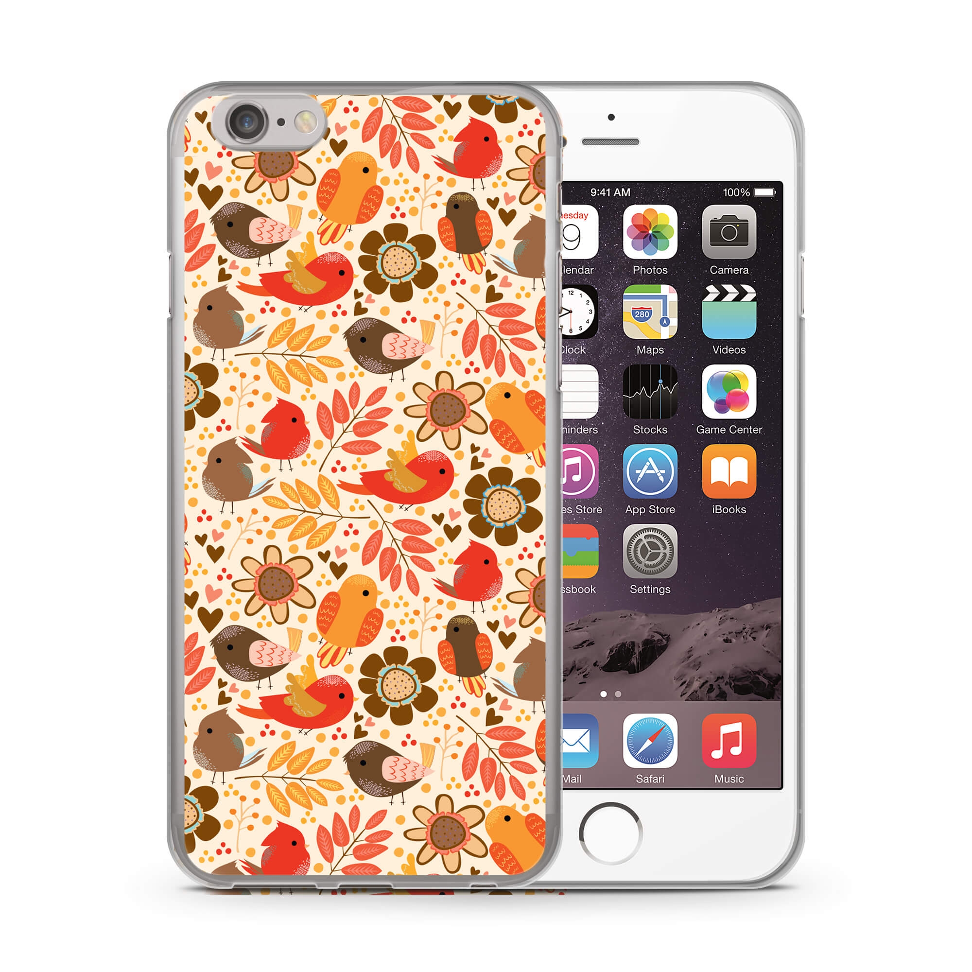 VSETKONAMOBIL 8143
MY ART kryt Apple iPhone 6 Plus / 6S Plus BIRDS (004) (004)