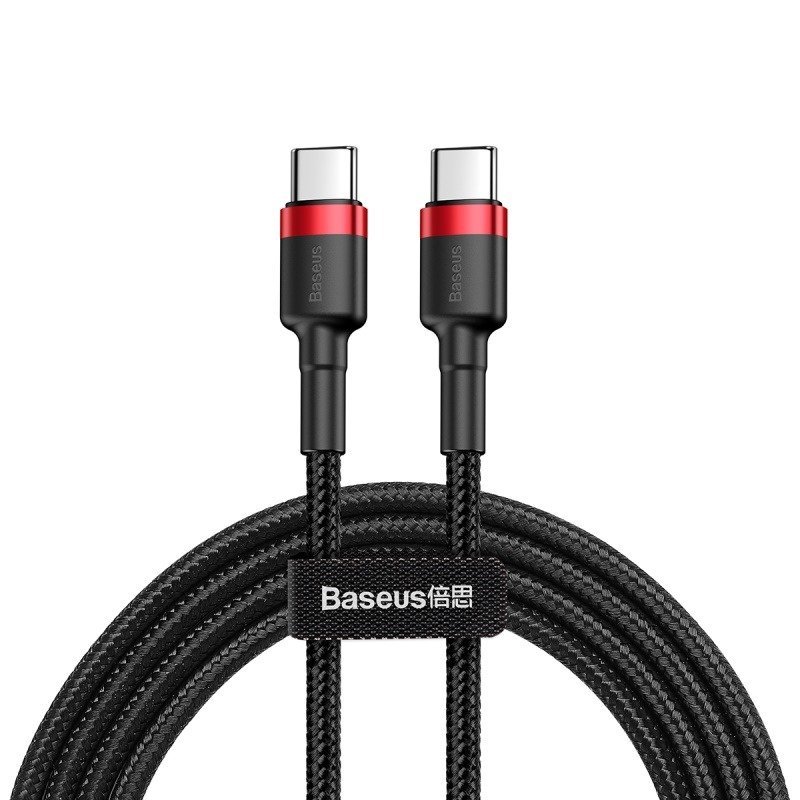 E-shop BASEUS CATKLF-G91 60W PD 2.0 Kábel USB Type-C - USB Type-C 1m čierny