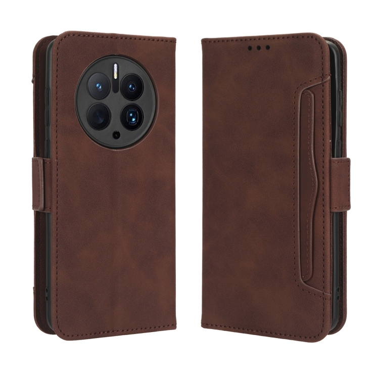 E-shop SLOT Peňaženkový obal pre Huawei Mate 50 Pro hnedý