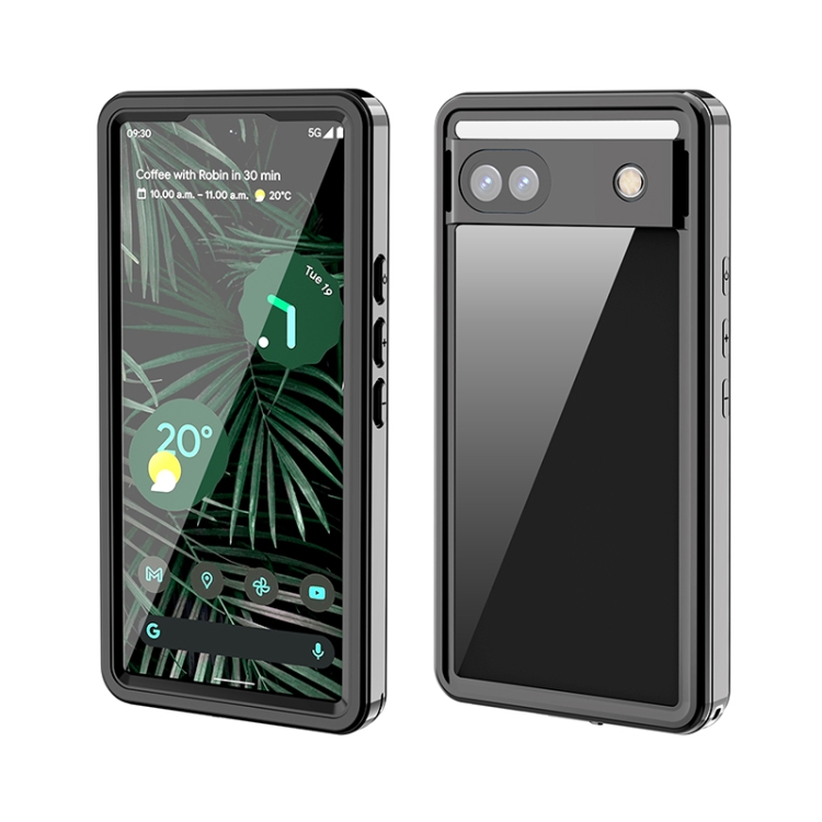 E-shop SOLID Obojstranný kryt pre Google Pixel 6a čierny