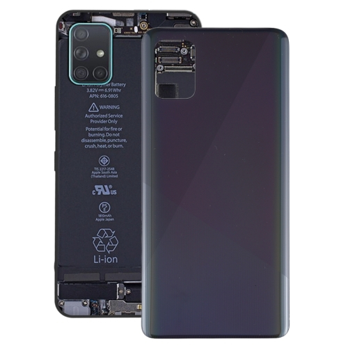 FORCELL Zadný kryt (kryt batérie) Samsung Galaxy A51 čierny