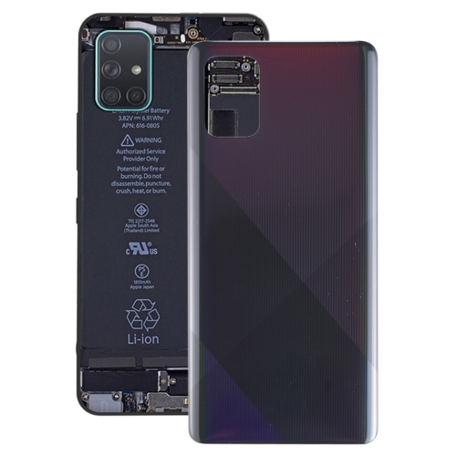 FORCELL Zadný kryt (kryt batérie) Samsung Galaxy A71 čierny