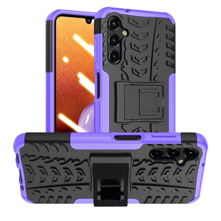 E-shop STAND Extra odolný obal Samsung Galaxy A14 5G fialový