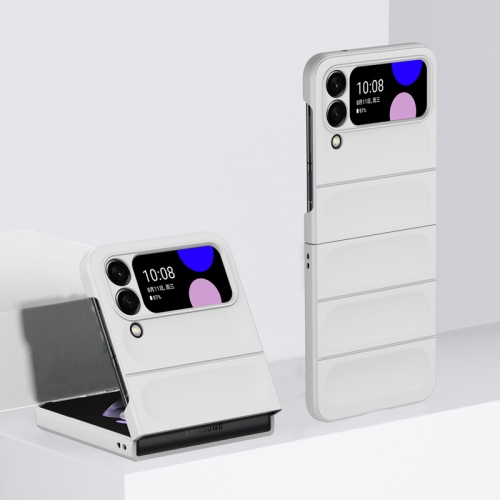 E-shop STEPS Ochranný kryt Samsung Galaxy Z Flip4 5G biely