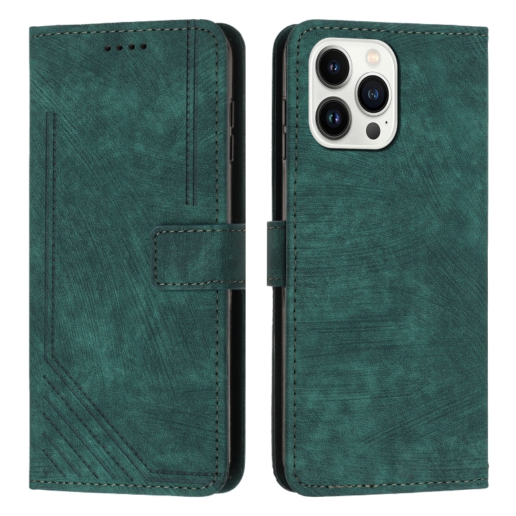 E-shop STRIPE Peňaženkové puzdro s remienkom Apple iPhone 15 Pro Max zelené