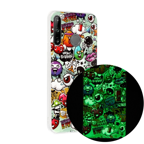 E-shop ART TPU Svietiaci obal Huawei P40 Lite E RUBBISH