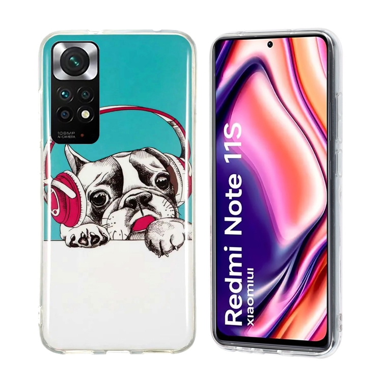 E-shop ART TPU Svietiaci obal Xiaomi Redmi Note 11 / Note 11S DOG
