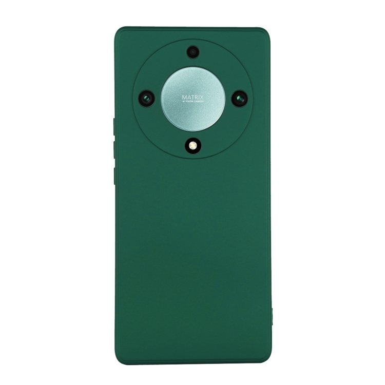 E-shop ENKAY RUBBER Ochranný kryt pre Honor Magic5 Lite tmavozelený