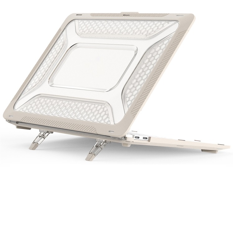 E-shop ENKAY RUGGED Ochranný set pre Apple Macbook Air 13 A2179 / A2337 KHAKI