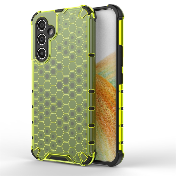 E-shop HONEYCOMB Ochranný kryt Samsung Galaxy A34 5G zelený