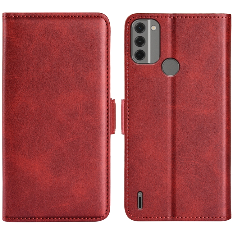 E-shop SIDE Peňaženkové puzdro pre Nokia C31 červené