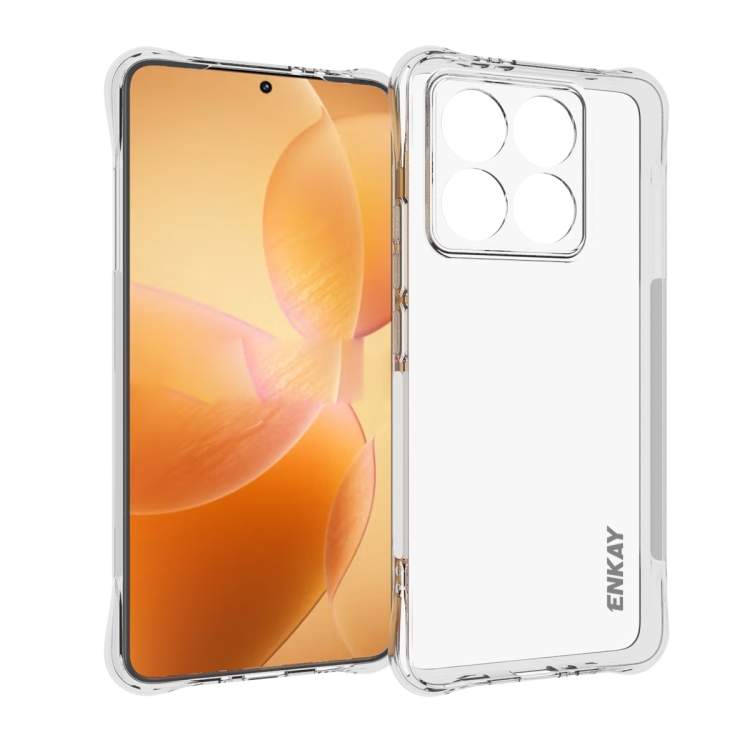 E-shop ENKAY AIRBAG Extra odolný kryt Xiaomi 14T priehľadný