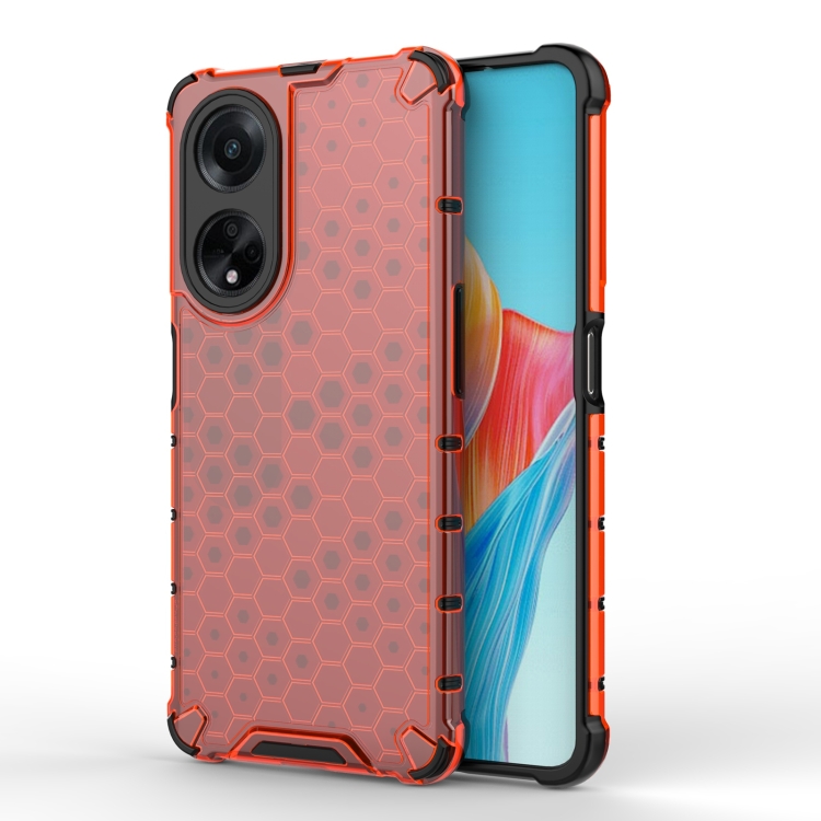 E-shop HONEYCOMB Ochranný kryt Oppo A98 5G červený