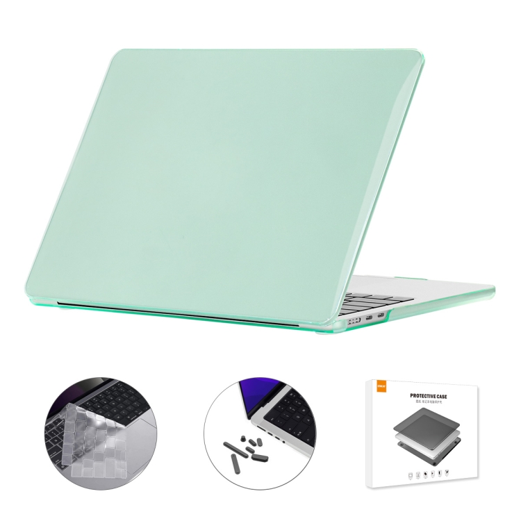 E-shop ENKAY CRYSTAL SET Ochranná sada pre MacBook Air 15" M2 / M3 (A2941 / A3114) zelený