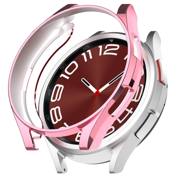 E-shop TPU HALF COVER Obal pre Samsung Galaxy Watch6 Classic 43mm ružový