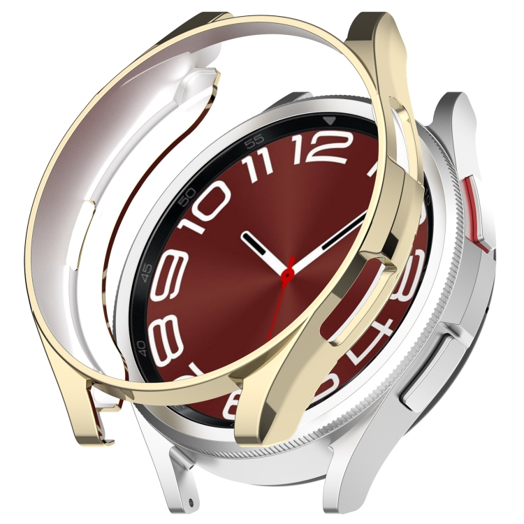 E-shop TPU HALF COVER Obal pre Samsung Galaxy Watch6 Classic 43mm zlatý