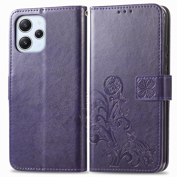 E-shop ART FLOWERS Peňaženkový kryt Xiaomi Redmi 12 fialový
