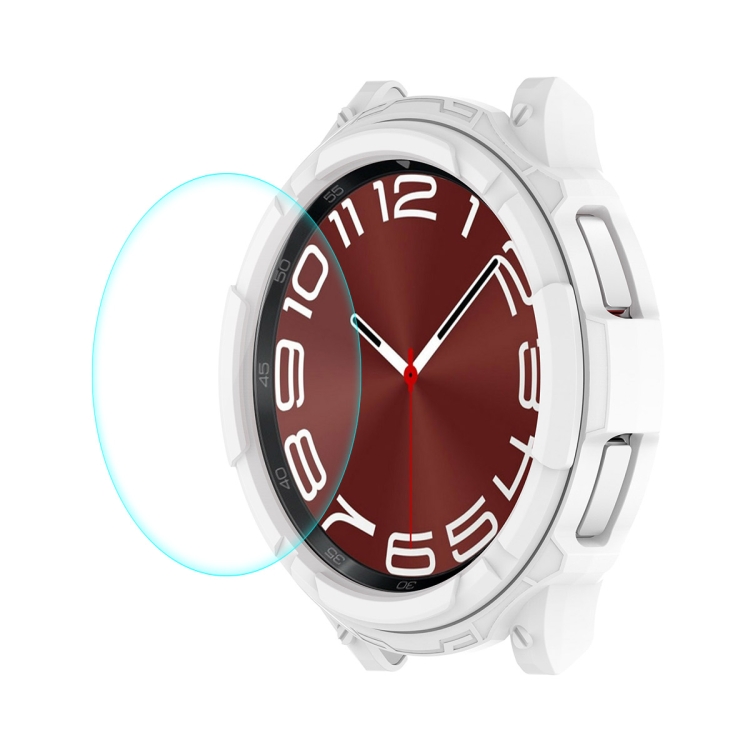 E-shop ENKAY TPU FULL BODY Kryt so sklom Samsung Galaxy Watch6 Classic 43mm biely