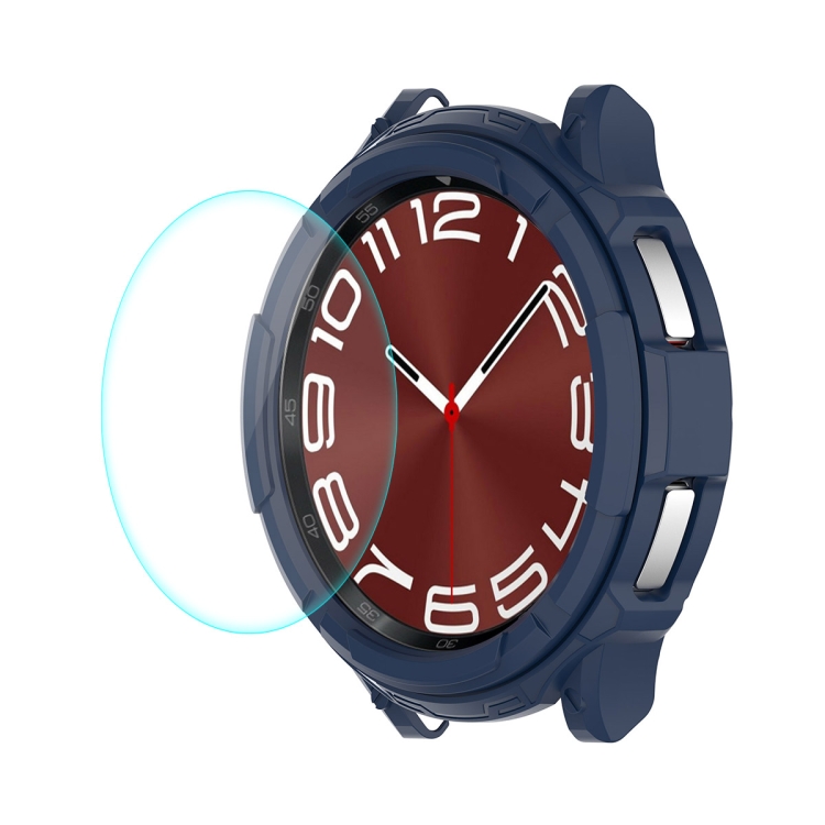 E-shop ENKAY TPU FULL BODY Kryt so sklom Samsung Galaxy Watch6 Classic 43mm modrý