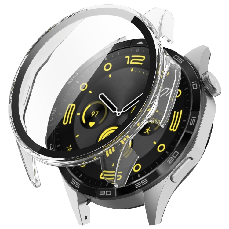 E-shop PC FULL COVER Plastový kryt so sklom pre Huawei Watch GT 4 46mm priehľadný