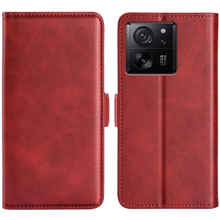 E-shop SIDE Peňaženkové puzdro pre Xiaomi 13T / 13T Pro červené