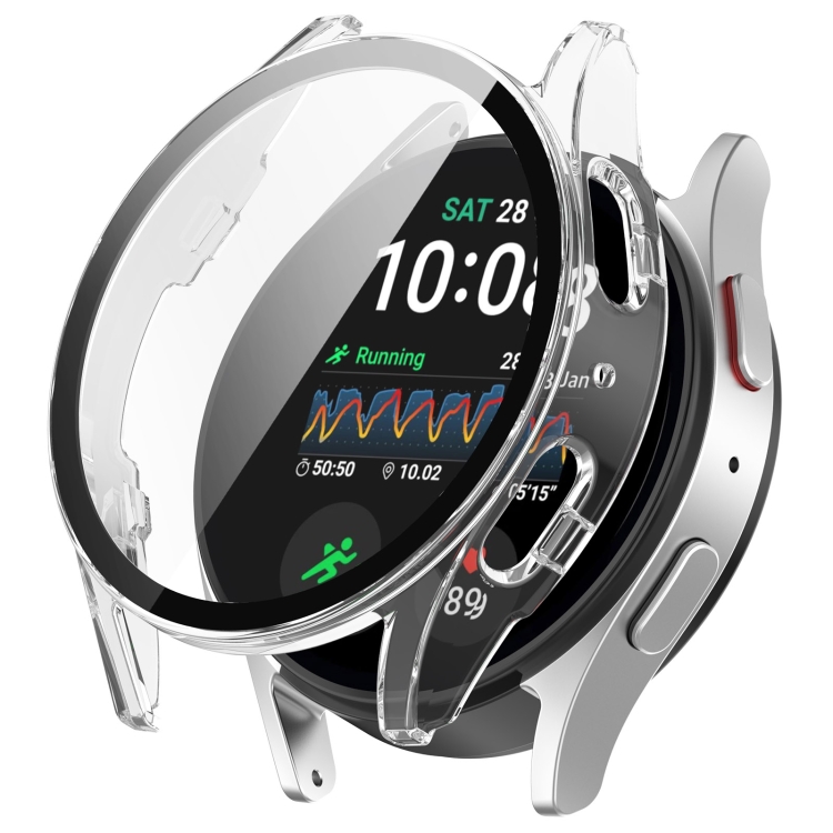 E-shop PC FULL COVER Plastový kryt so sklom pre Samsung Galaxy Watch 7 44mm priehľadný