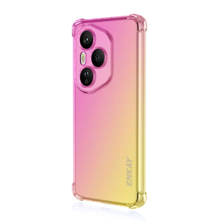 E-shop ENKAY GRADIENT Ochranný kryt pre Honor 400 Pro 5G PINK GOLD