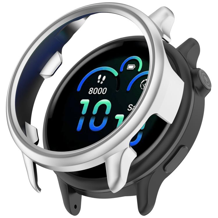 E-shop PC HALF COVER Plastový kryt Garmin Vivoactive 6 strieborný
