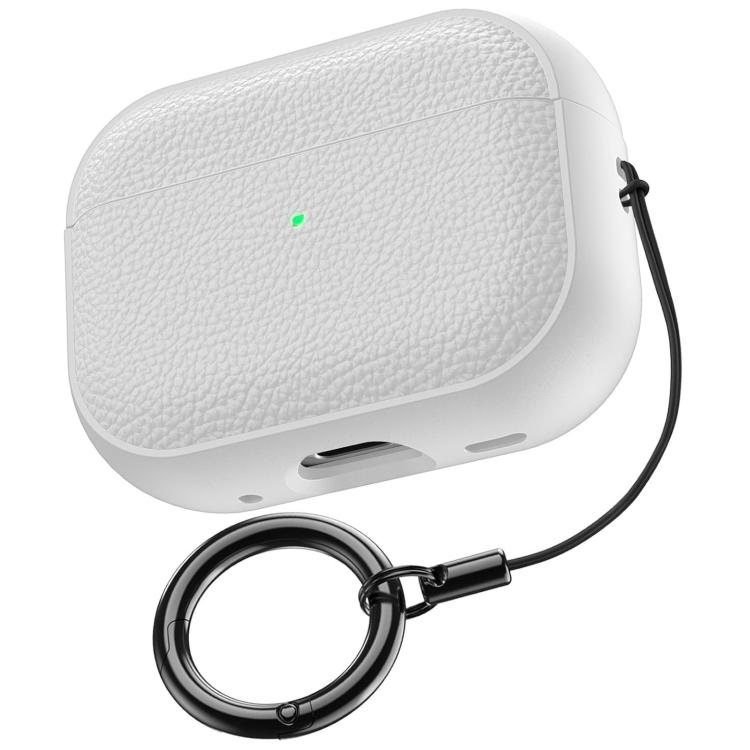 E-shop LYCHEE TPU Puzdro na slúchadlá Apple AirPods Pro 3 biele