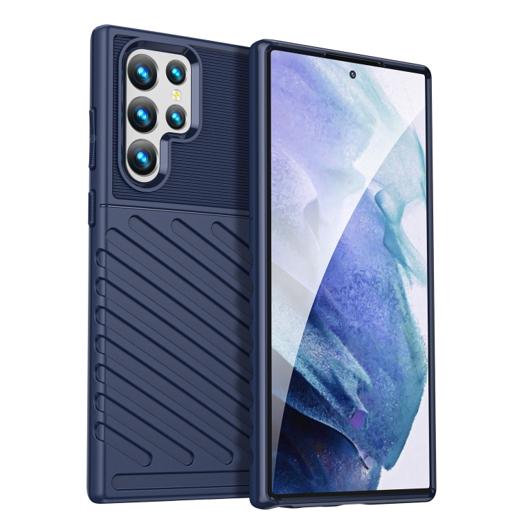 E-shop THUNDER Ochranný kryt Samsung Galaxy S23 Ultra 5G modrý