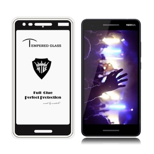 E-shop 3D Tvrdené sklo Nokia 2.1 čierne