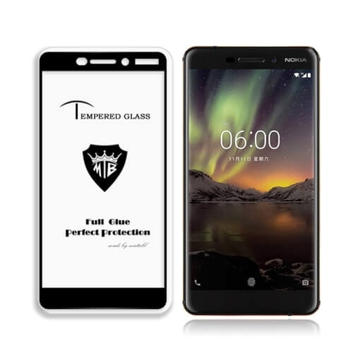 E-shop 3D Tvrdené sklo Nokia 6.1 čierne