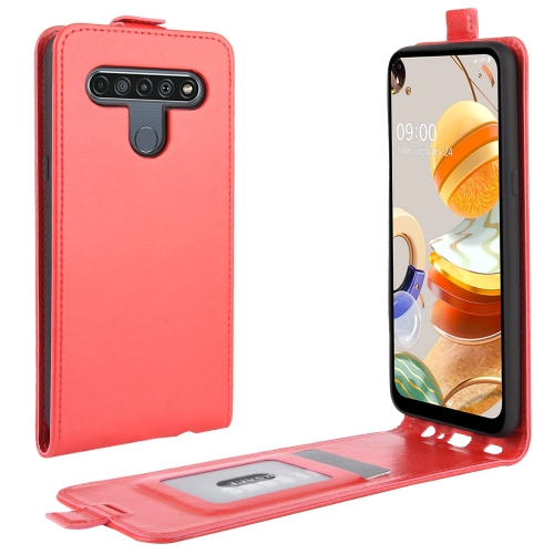 E-shop Vyklápacie puzdro LG K61 červené