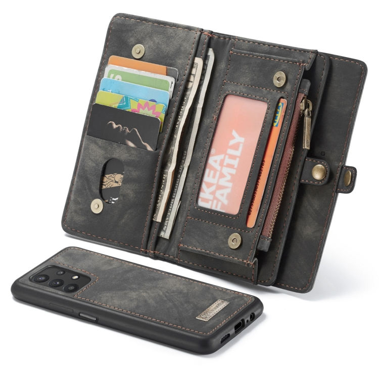 E-shop WALLET Ochranný kryt s peňaženkou 2v1 pre Samsung Galaxy A32 5G / M32 5G čierny