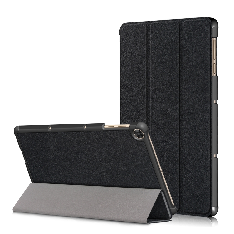 E-shop LEATHER Zaklápací kryt pre Honor Pad X8 čierny