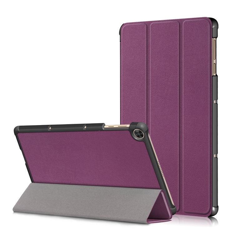 E-shop LEATHER Zaklápací kryt pre Honor Pad X8 fialový