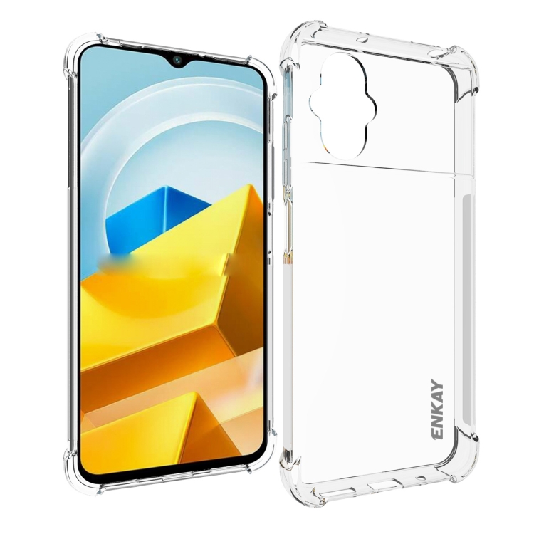 E-shop ENKAY AIRBAG Extra odolný kryt Xiaomi Poco M5 priehľadný