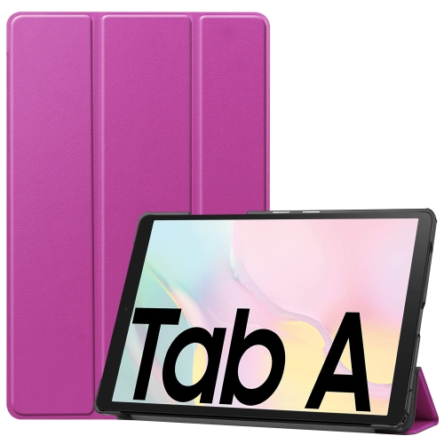 E-shop LEATHER Zaklápací obal Samsung Galaxy Tab A7 10.4 (T500 / T505) fialový
