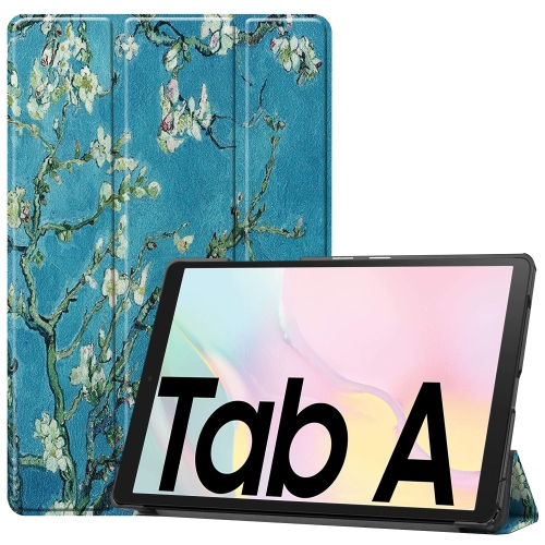 E-shop ART Zaklápací obal Samsung Galaxy Tab A7 10.4 (T500 / T505) APRICOT BLOSSOM