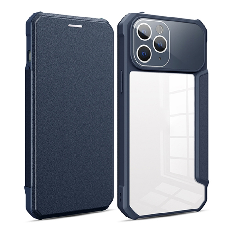 E-shop FLIP CASE Zaklápací kryt Apple iPhone 12 Pro modrý