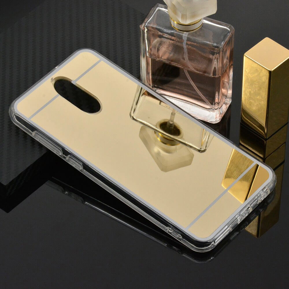 VSETKONAMOBIL 7096
Zrkadlový silikónový obal Huawei Mate 10 Lite zlatý